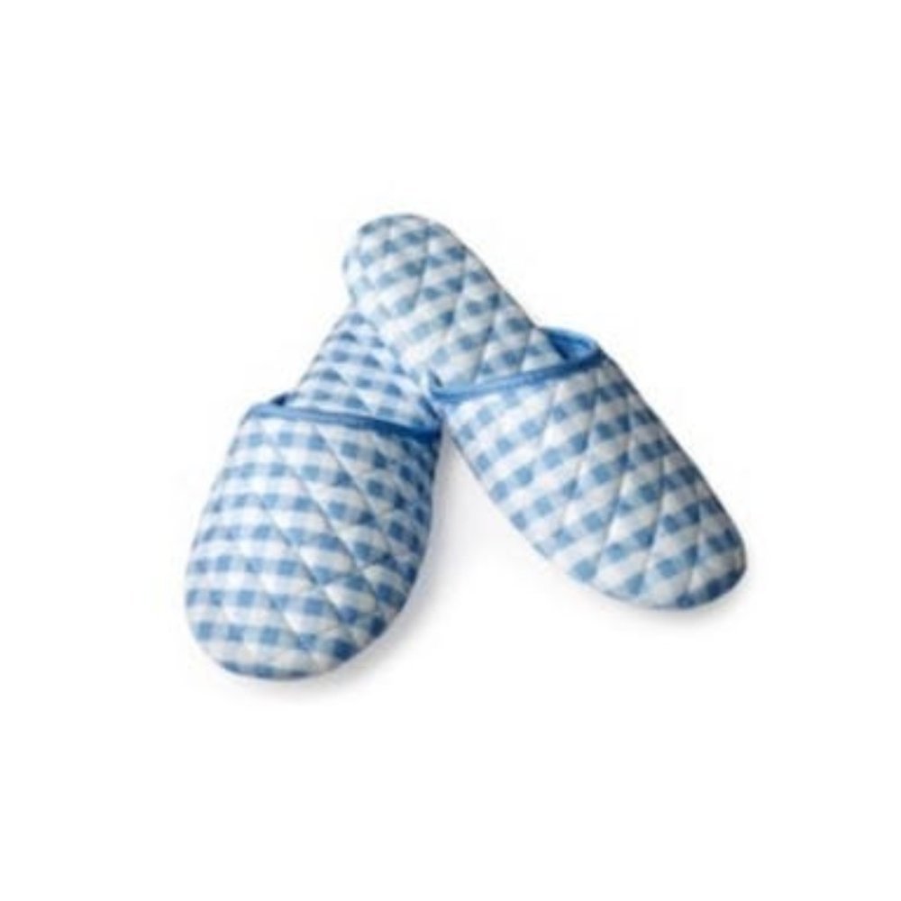 CHARTER Club Women’s Quilted Gingham Clog Slipper, Choose Sz/Color